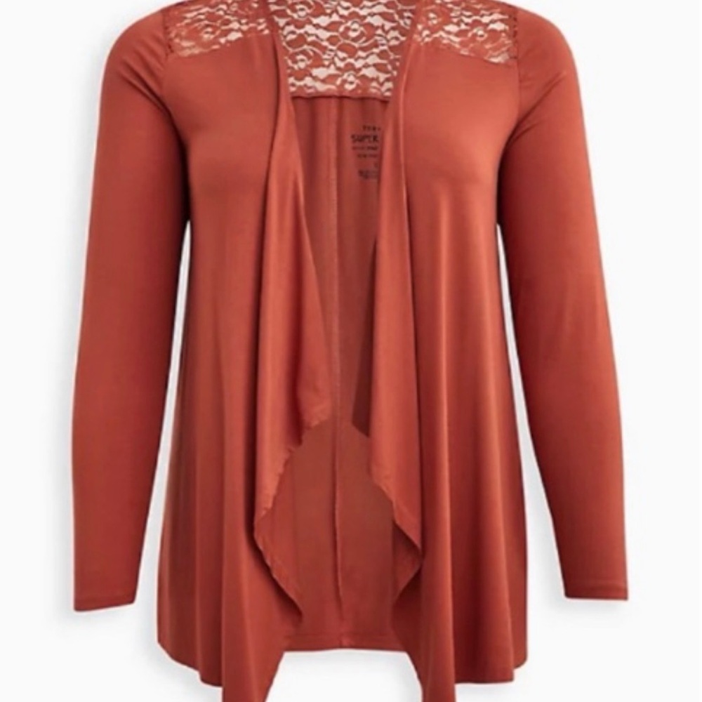 Torrid Sienna Drape Front Cardigan
